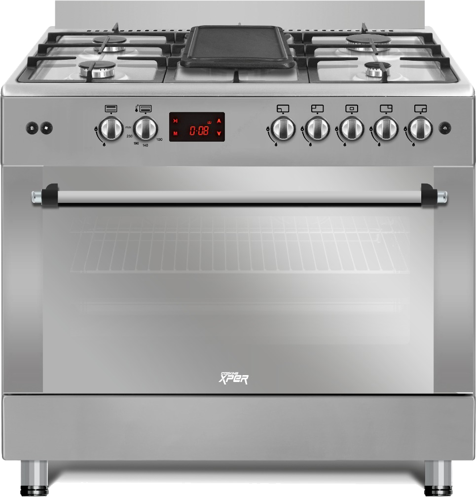 Professional cooker 90 cm