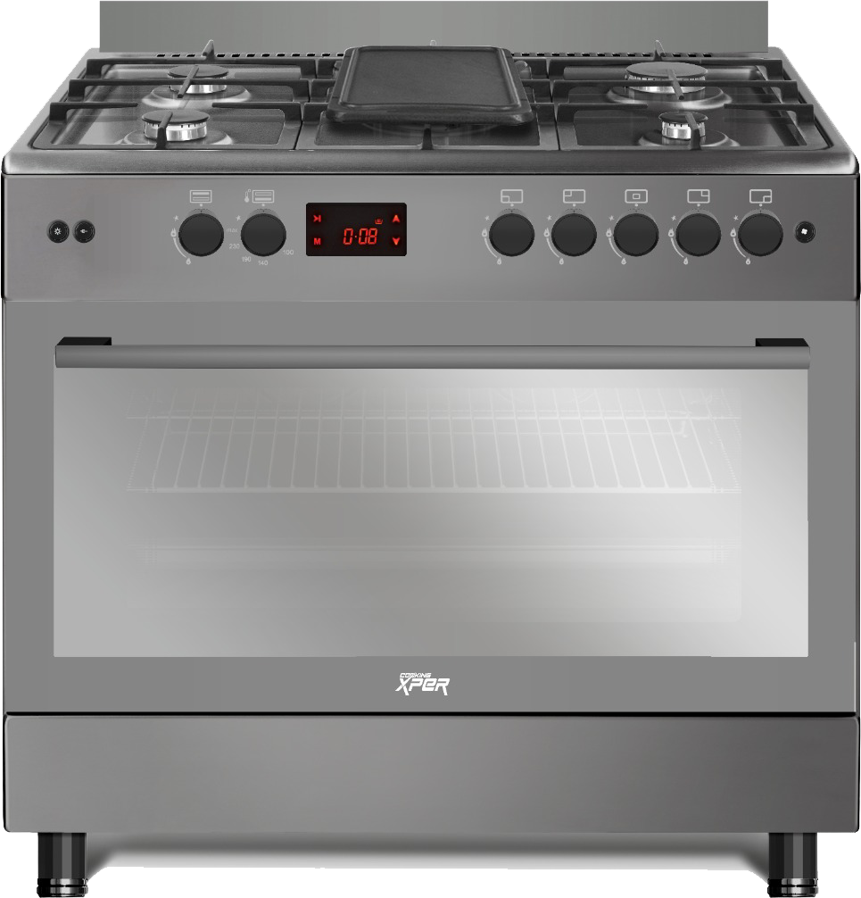 Professional cooker 90 cm