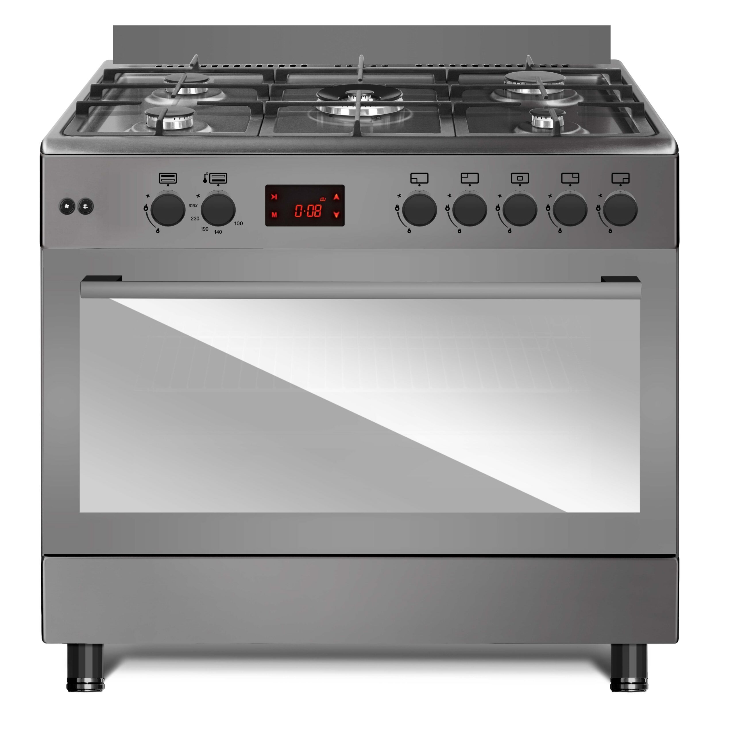 Professional cooker 90 cm